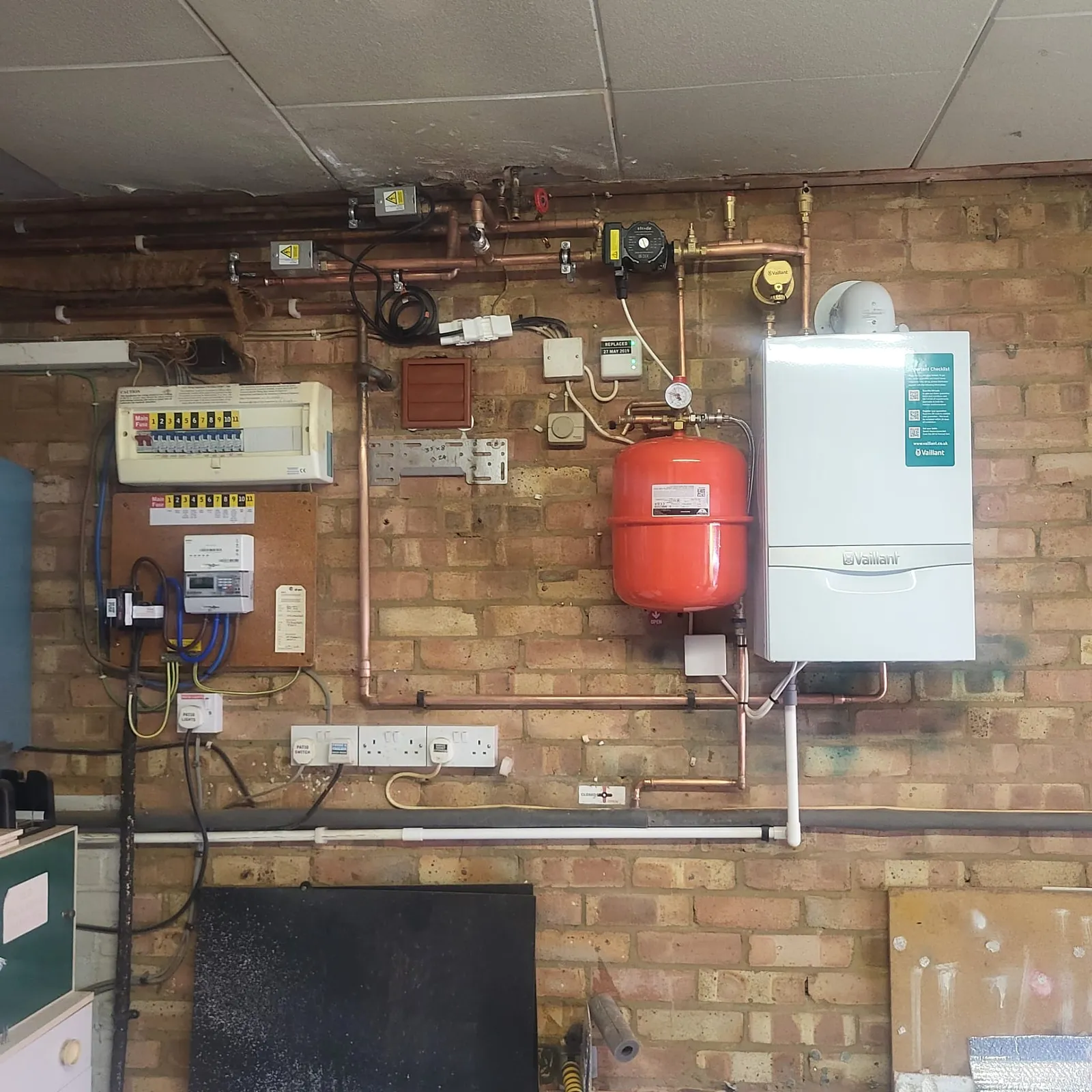 New Vaillant boiler installation by J&L Plumbing and Heating, Pinner