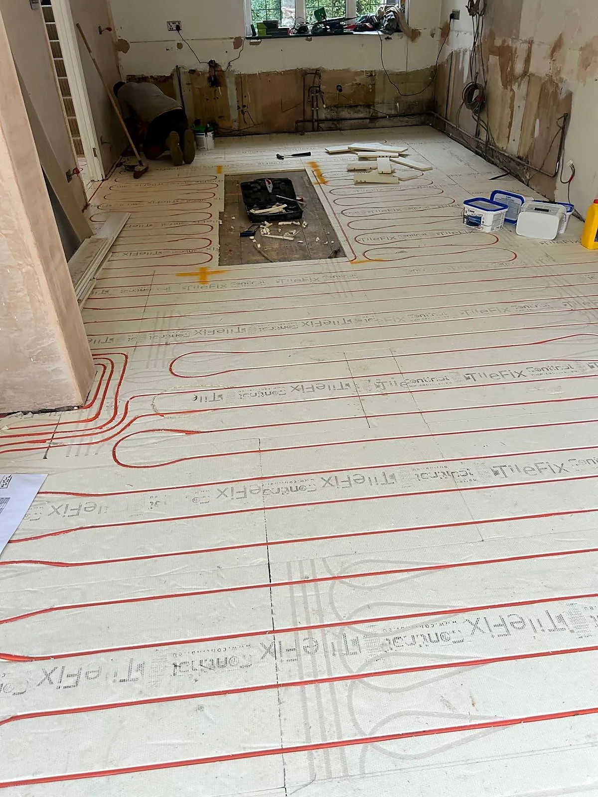 Central heating pipework installed by J&L Plumbing and Heating